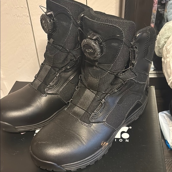 Blauer Men's Black Tactical Boots - Picture 2 of 7